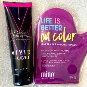 NWT NORVELL INSTANT COLOR SELF TANNER VIVID BOOST VIOLET HUE COOL BROWN